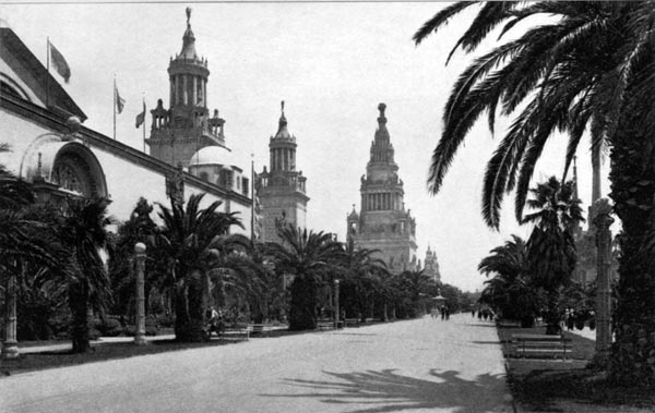 Avenue of Palms - View from Administration Avenue