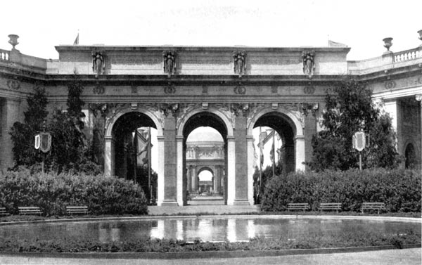 Court of the Four Seasons - The Western Archway