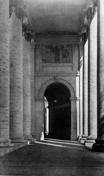 Court of the Four Seasons - One of the Colonnade Murals