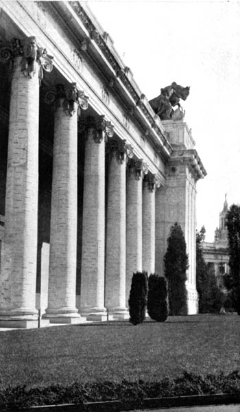 Court of the Four Seasons - The Colonnade and Lawn