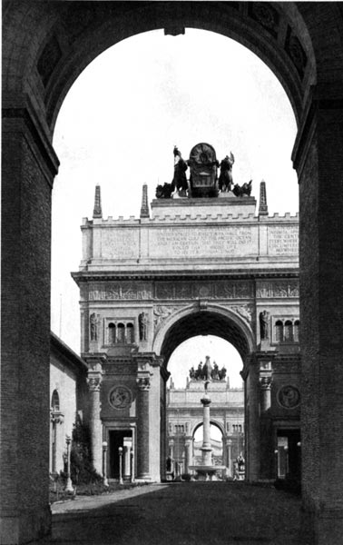 Court of the Universe - Through Three Great Arches