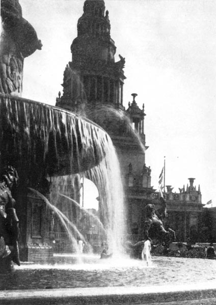 Court of the Universe - The Fountain Pool and Tower