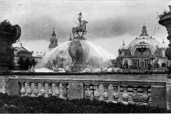 Fountain of Energy - A View in the South Gardens