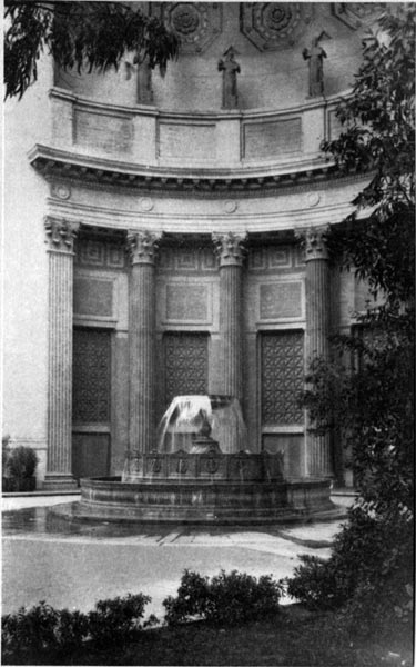 Palace of Education - The Fountain in the Portal
