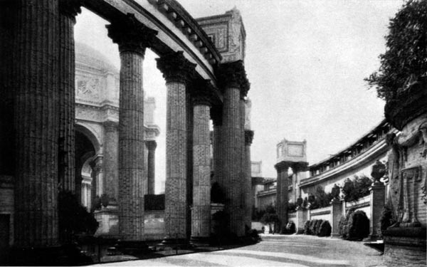 Palace of Fine Arts - In the Peristyle Walk