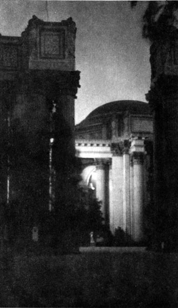 Palace of Fine Arts - The Peristyle Walk by Night