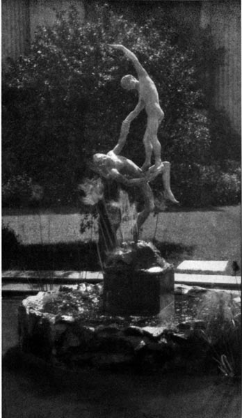 Palace of Fine Arts - A Picturesque Garden Fountain