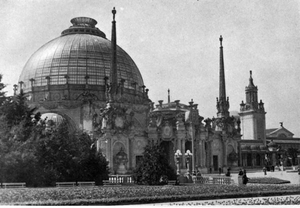 Palace of Horticulture - The Dome and East Entrance