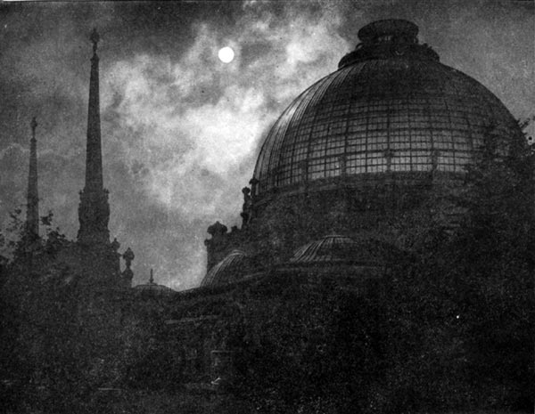 Palace of Horticulture - Dome and Spires by Night