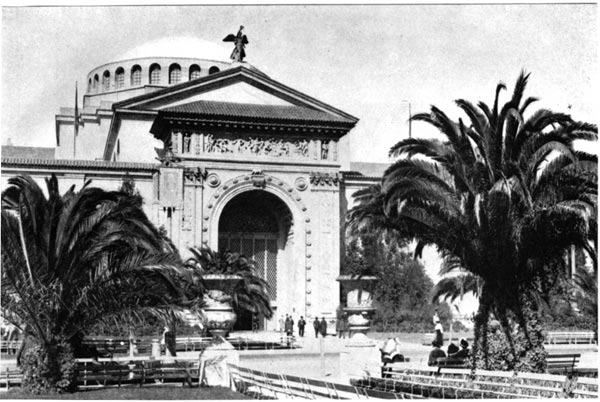 The Palace of Manufactures - Portal, From the South Gardens