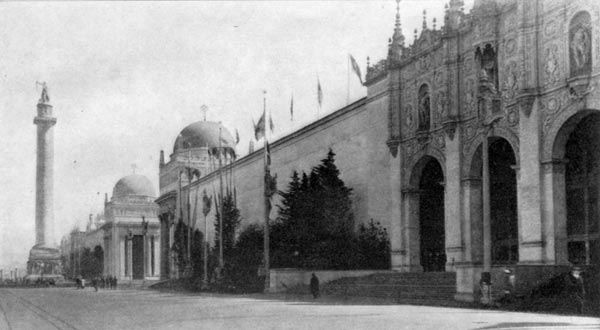 The Esplanade - North Facade, Column of Progress