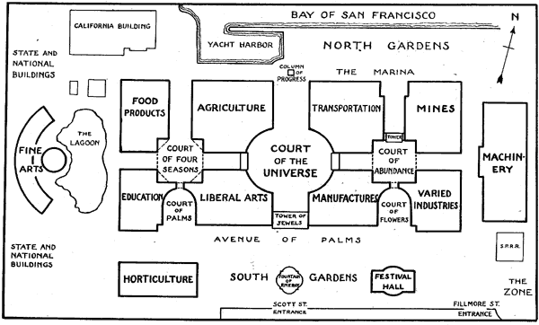 Diagram of Buildings and Grounds