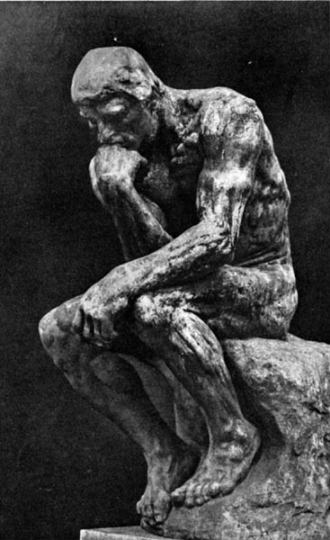 The Thinker by Rodin