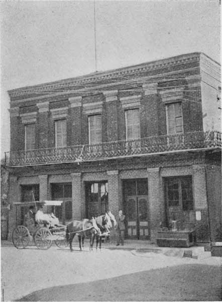 Metropolitan Hotel, San Andreas; in the Bar-room of Which Occurred the "Jumping Frog" Incident