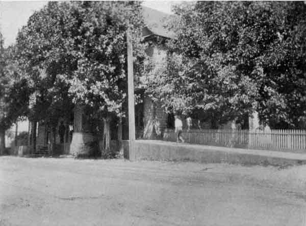 The Western Hotel, Grass Valley. "The Well and Pump Add a Quaint and Characteristic Touch"