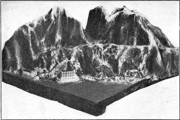 Model of Coquitlam-Buntzen Development, Vancouver Power Company