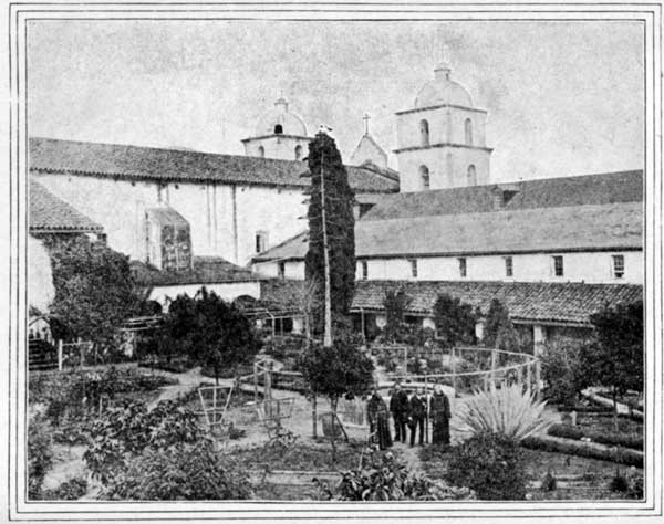 Mission of Santa Barbara - Garden