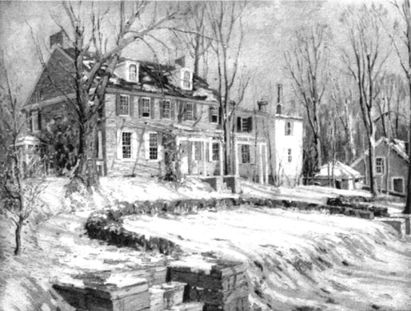 My House in Winter - Charles Morris Young
