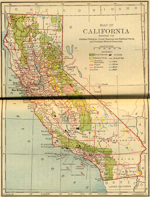 Map of California