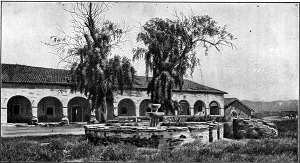 Old Fountain, San Fernando Mission