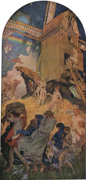 Air. The Windmill. By Frank Brangwyn