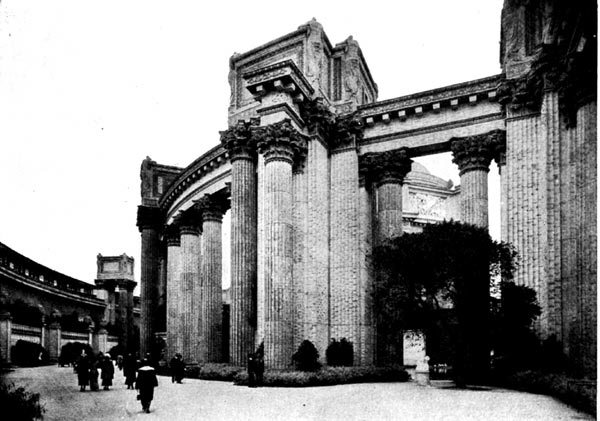 Colonnade and Palace of Fine Arts