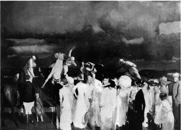 Polo Crowd. By George W. Bellows
