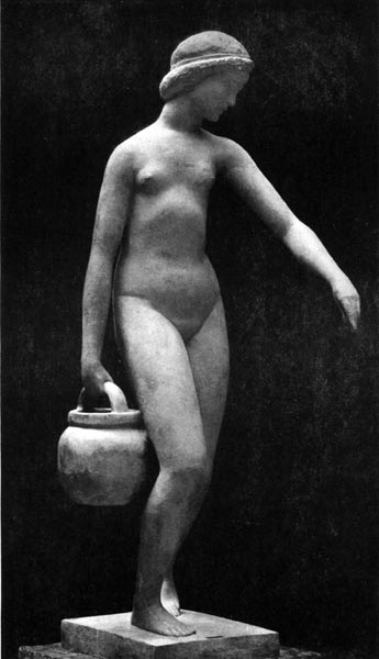 Young Girl With Water Jar. By Joseph Bernard
