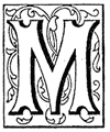 Decorative M