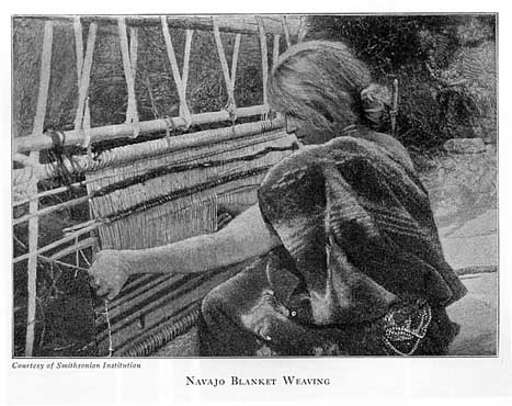 Navajo Blanket Weaving