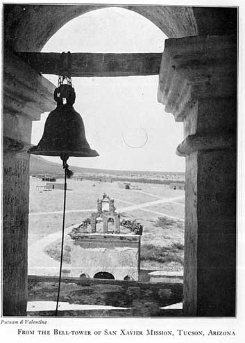 From the Bell-tower of San Xavier Mission, Tuscon, Arizona