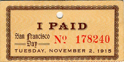 Ticket Receipt - Front