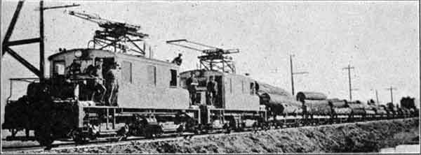 Paul Bunyan's Electric Locomotive