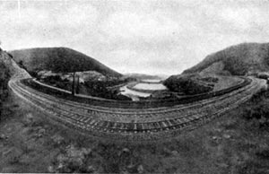 Horshoe Curve - Pennslyvania Railroad