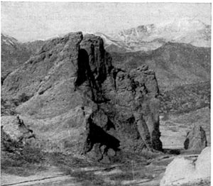 Garden of the Gods and Pike's Peak