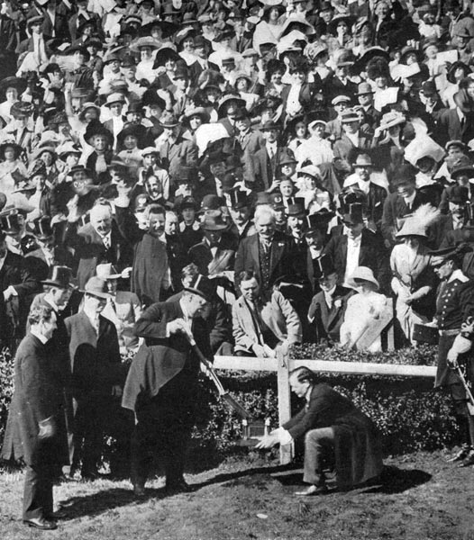 President Taft at Ground-breaking