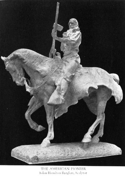 The American Pioneer - Solon Hamilton Borglam, Sculptor