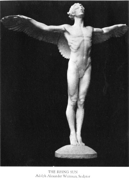 The Rising Sun - Adolph Alexander Weinman, Sculptor