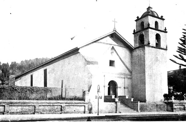 Mission San Buena Ventura, Founded March 29, 1783 - Noted for its Beautiful Altar