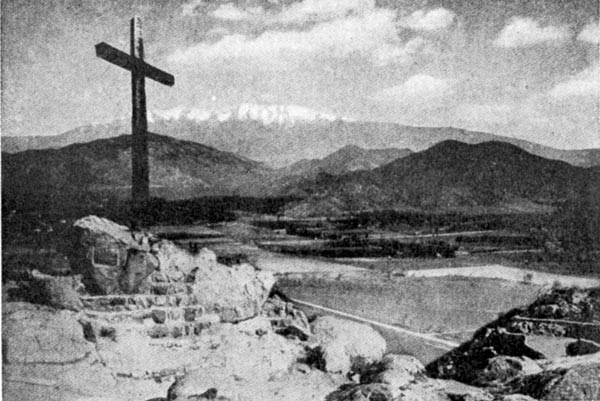 The Serra Cross on Mount Rubidoux