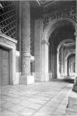 Arcaded Vestibule in Entrance to Palace of Machinery
