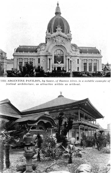 The Argentine Pavilion and The Japanese Pavilion and Gardens