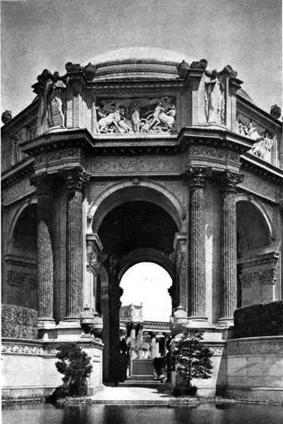 Detail of Rotunda, Palace of Fine Arts