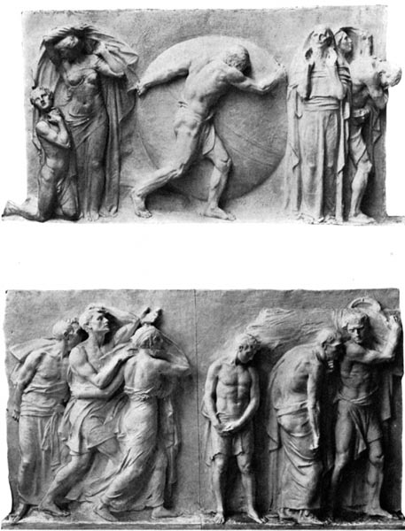 Frieze at Base of the Column of Progress