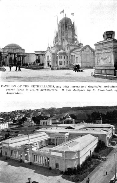 Pavilion of the Netherlands and The French Pavilion