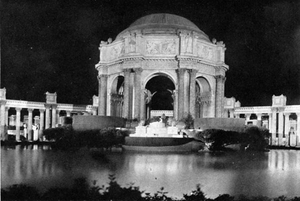 Palace of Fine Arts at Night